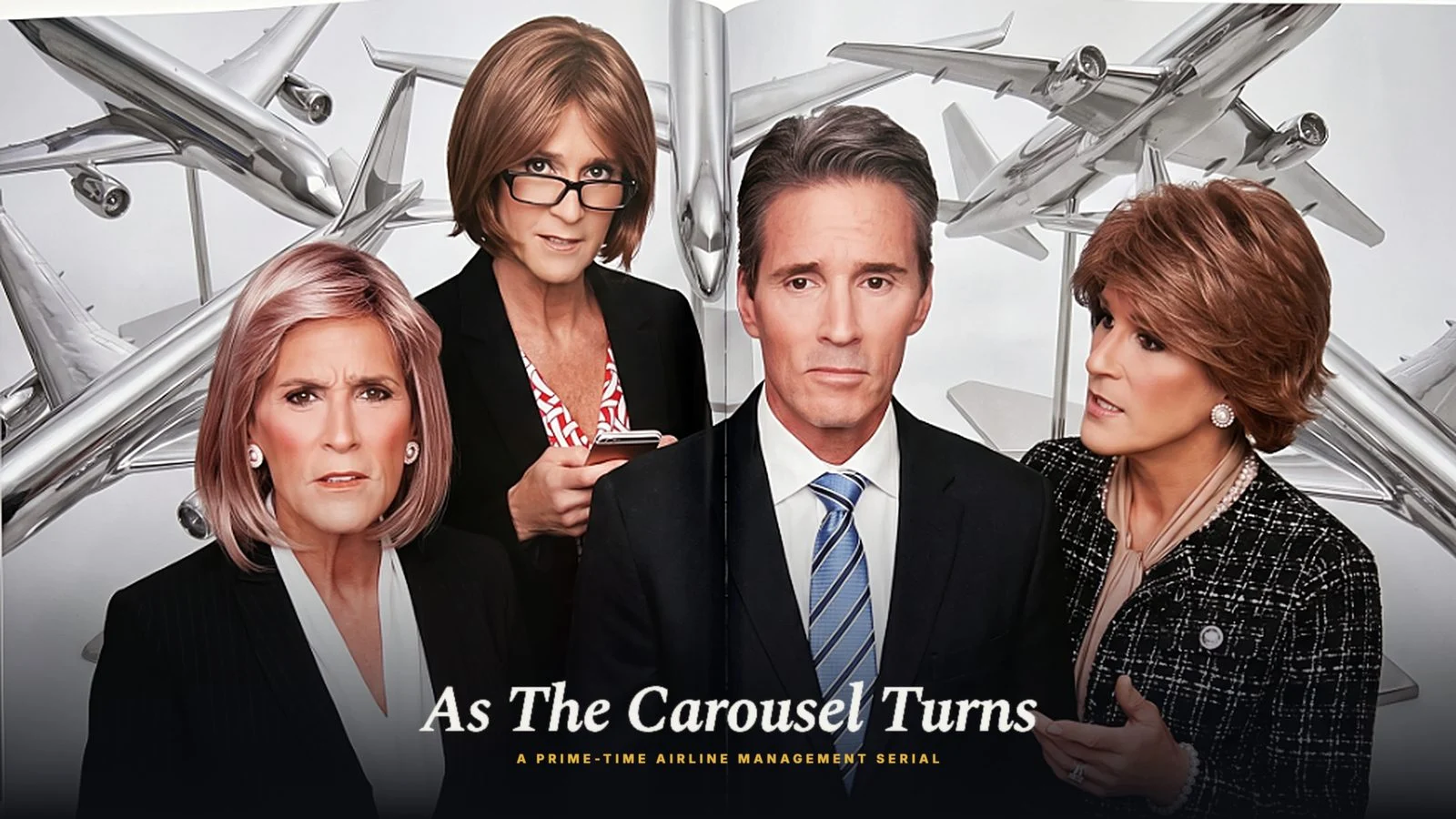 The Aluminum Lady with the cast of As The Carousel Turns